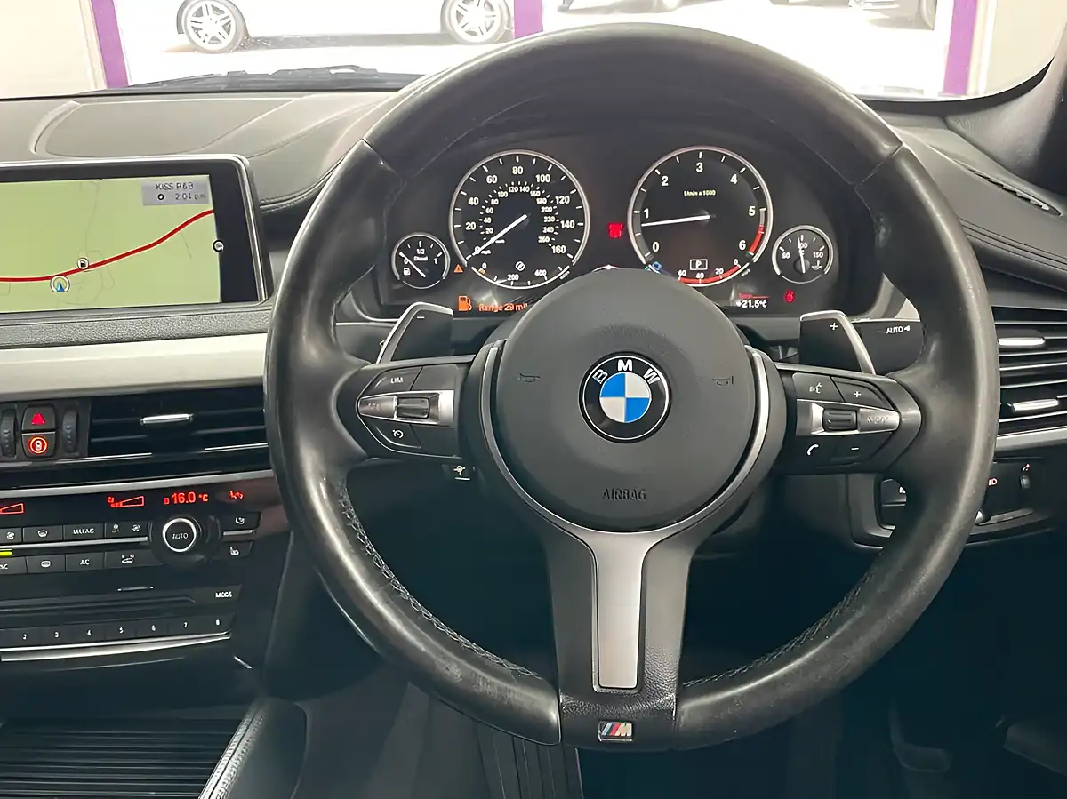 Used 2016 BMW X6 M Sport White - Interior and Exterior details 17