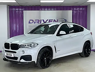 Used 2016 BMW X6 M Sport White - Interior and Exterior details 6