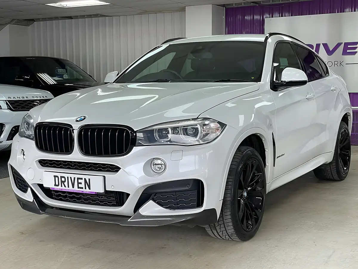 Used 2016 BMW X6 M Sport White - Interior and Exterior details 7