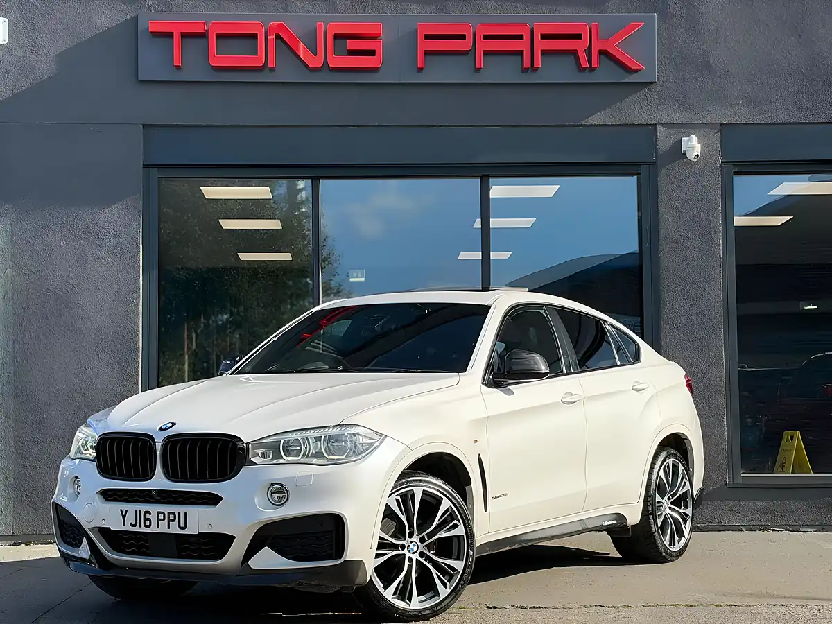 Used 2016 BMW X6 Xdrive White - Interior and Exterior details 9