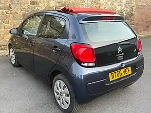 Used 2016 Citroen C1 Feel Airscape Smalt Blue - Interior and Exterior details 10