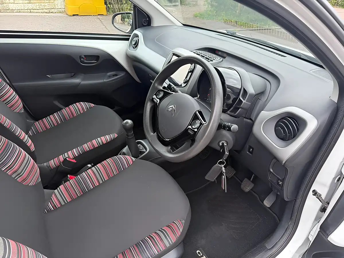 Used 2016 Citroen C1 Feel White - Interior and Exterior details 10