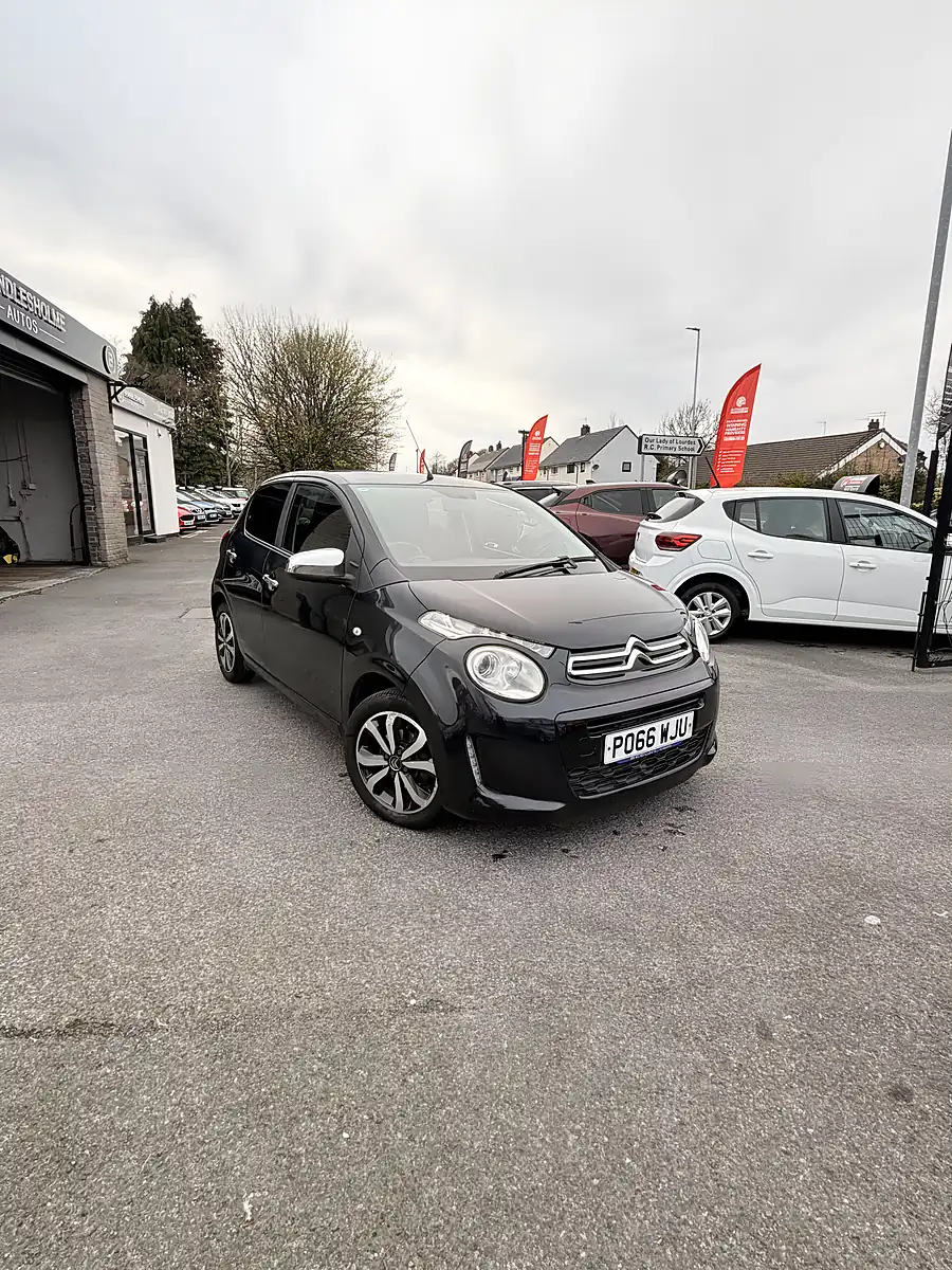 Used 2016 Citroen C1 Flair Black - Front View