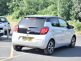 Used 2016 Citroen C1 Flair Grey - Interior and Exterior details 8