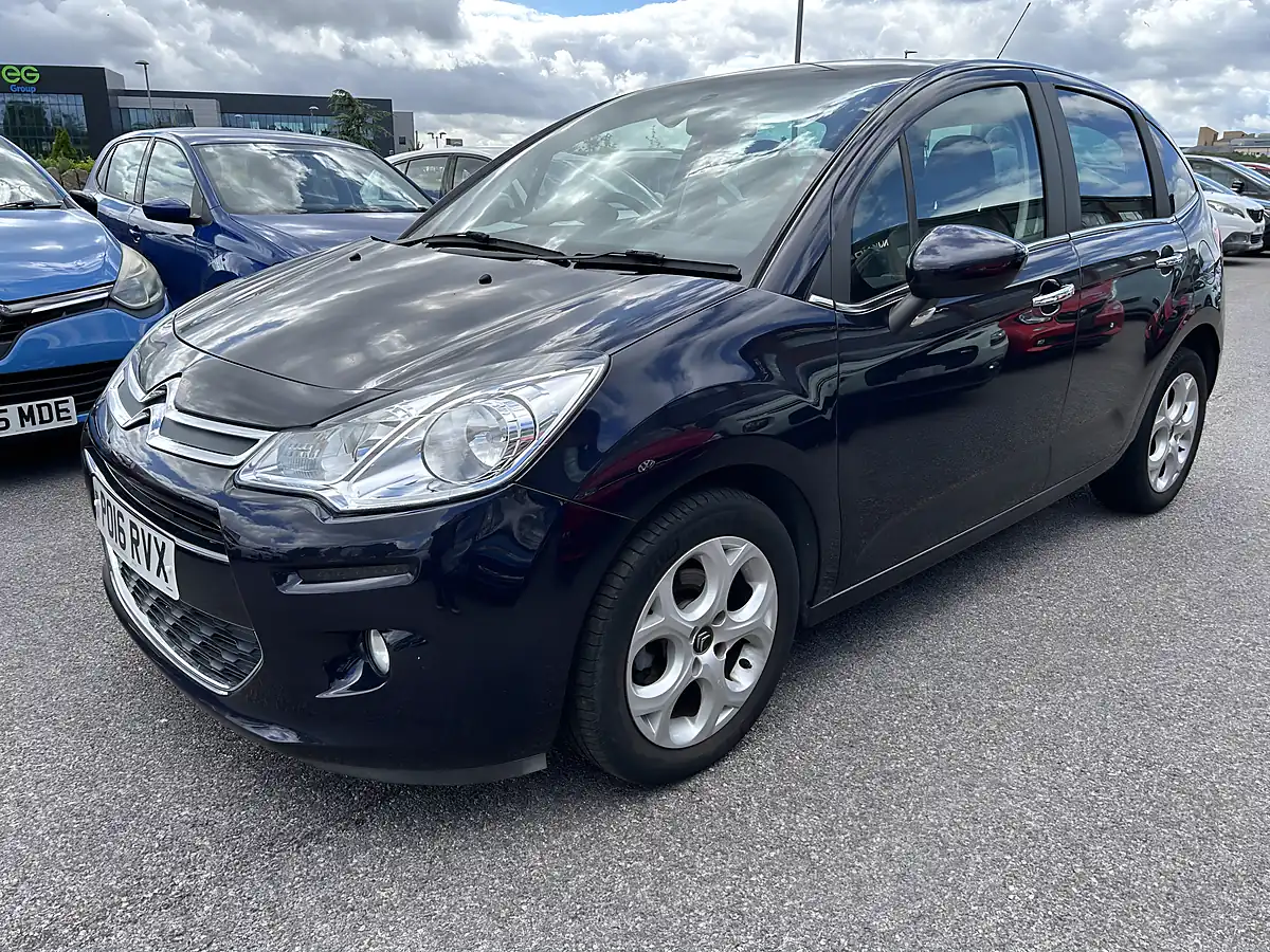Used 2016 Citroen C3 Blue - Interior and Exterior details 3