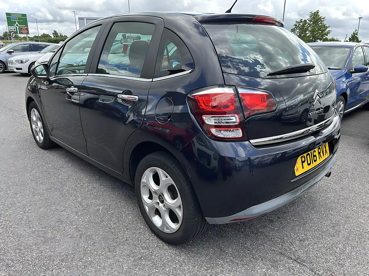 Used 2016 Citroen C3 Blue - Interior and Exterior details 4