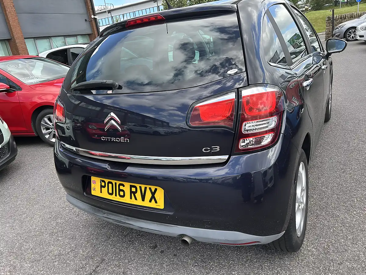 Used 2016 Citroen C3 Blue - Interior and Exterior details 5