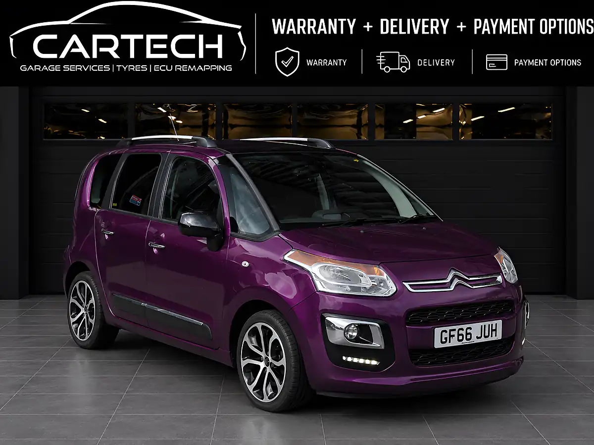 Used 2016 Citroen C3 Picasso Platinum Purple - Front View