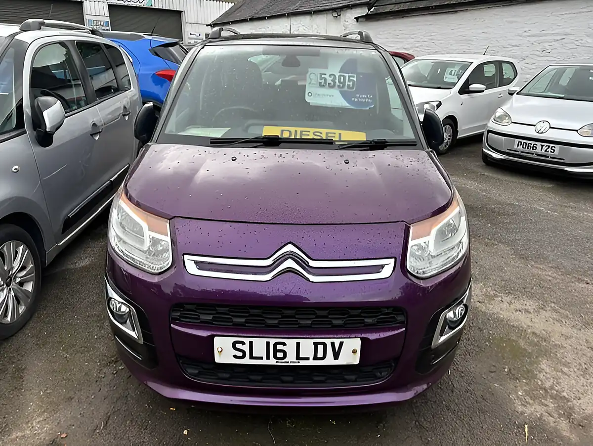 Used 2016 Citroen C3 Picasso Purple - Interior and Exterior details 2