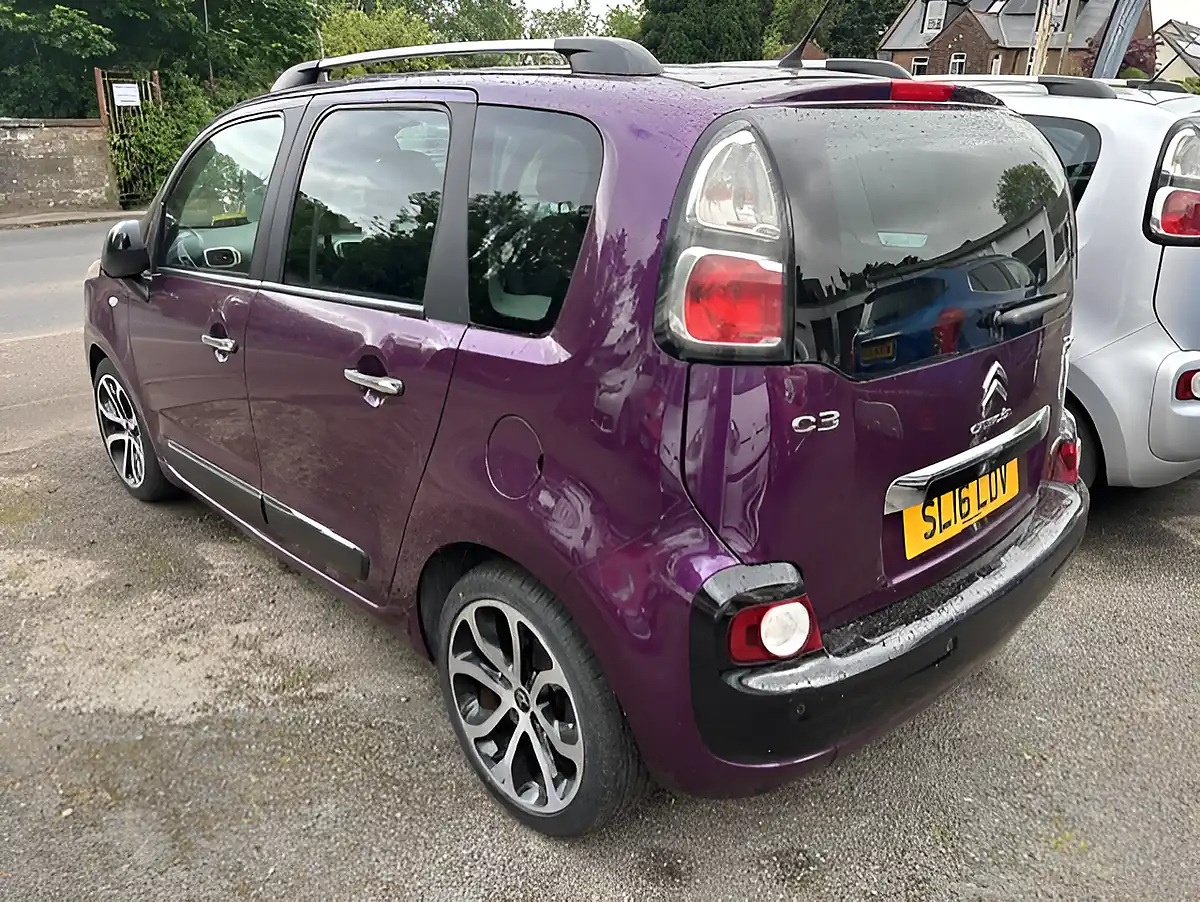 Used 2016 Citroen C3 Picasso Purple - Interior and Exterior details 4