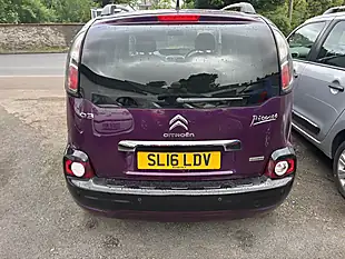 Used 2016 Citroen C3 Picasso Purple - Interior and Exterior details 5