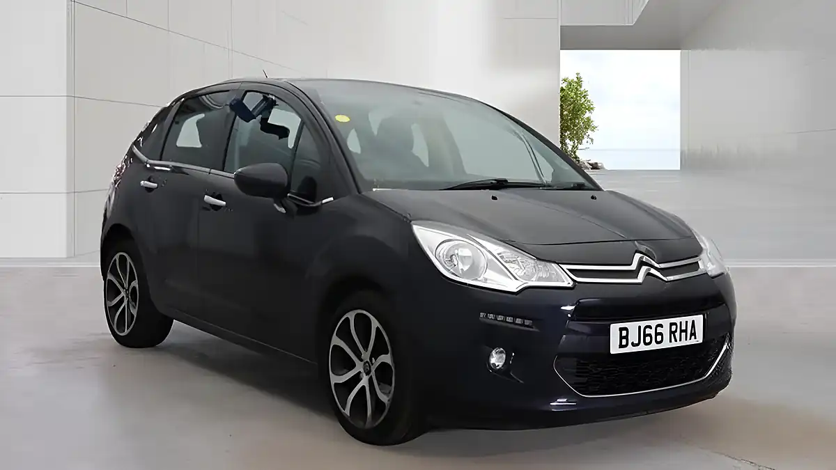 Used 2016 Citroen C3 Platinum Blue - Front View