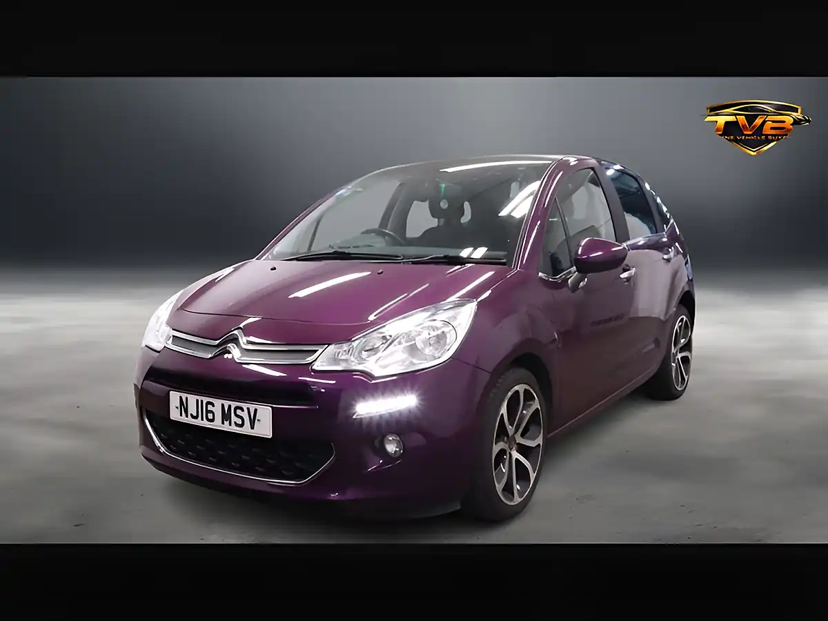 Used 2016 Citroen C3 Platinum Karma Purple - Interior and Exterior details 7