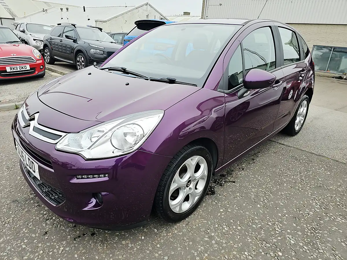 Used 2016 Citroen C3 Tech Edition Purple - Interior and Exterior details 2