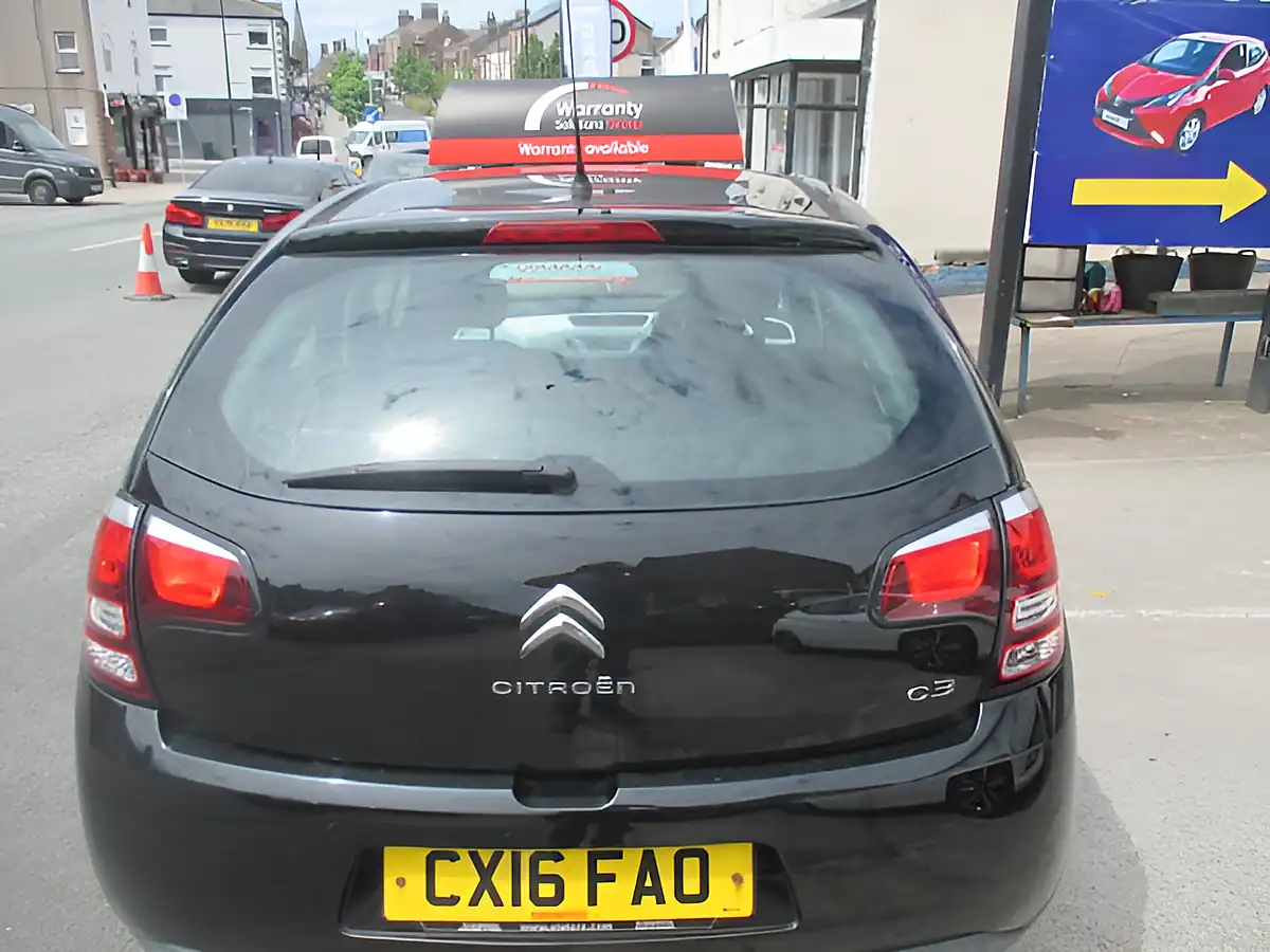 Used 2016 Citroen C3 Vt Black - Interior and Exterior details 5