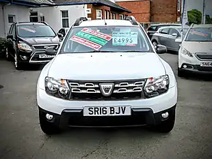 Used 2016 Dacia Duster Ambience White - Interior and Exterior details 10