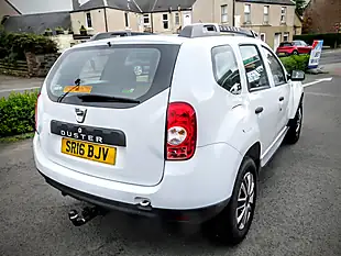 Used 2016 Dacia Duster Ambience White - Interior and Exterior details 8