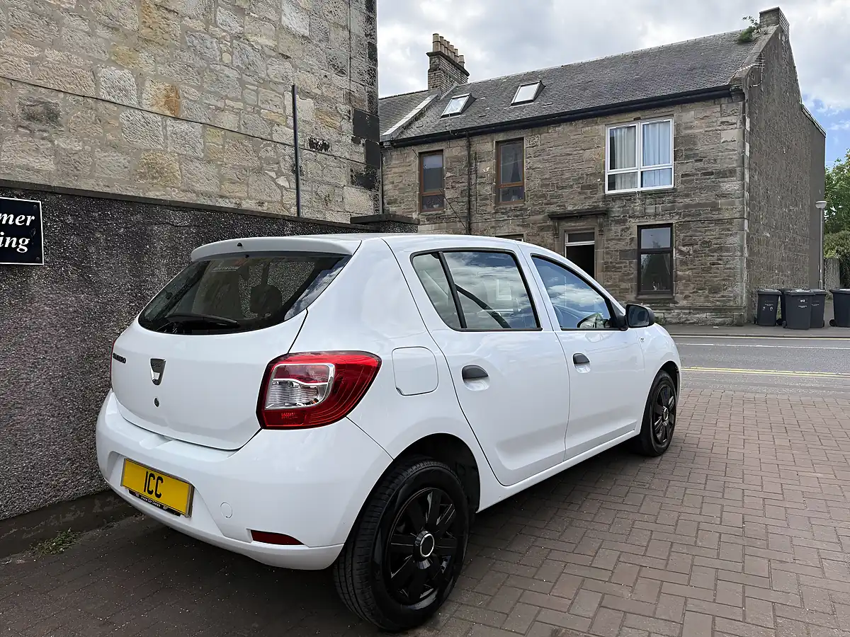 Used 2016 Dacia Sandero Ambiance White - Interior and Exterior details 2