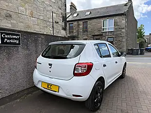 Used 2016 Dacia Sandero Ambiance White - Interior and Exterior details 6
