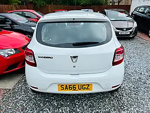Used 2016 Dacia Sandero Ambiance White - Interior and Exterior details 4
