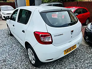 Used 2016 Dacia Sandero Ambiance White - Interior and Exterior details 6