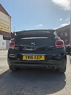 Used 2016 DS Automobiles DS 3 Cabrio Prestige Black - Interior and Exterior details 6
