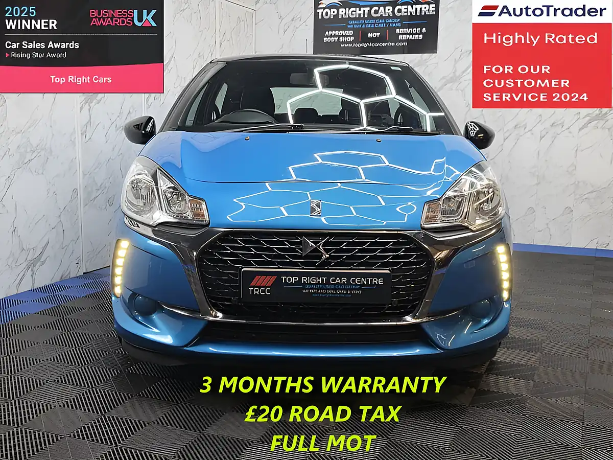 Used 2016 DS DS 3 Chic Blue - Interior and Exterior details 2