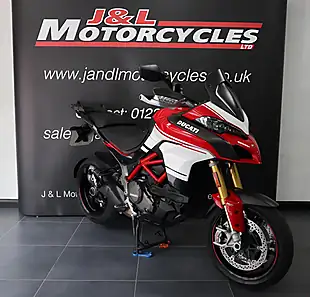 Used 2016 Ducati Multistrada 1200 Pikes Peak Touring Red - Interior and Exterior details 4