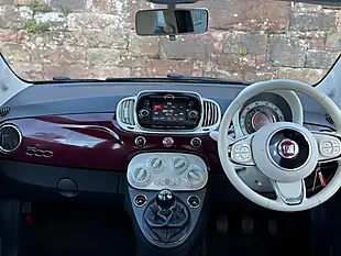 Used 2016 Fiat 500 Lounge Avantgarde Bordeaux - Interior and Exterior details 12
