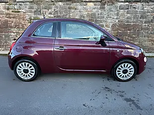 Used 2016 Fiat 500 Lounge Avantgarde Bordeaux - Interior and Exterior details 4
