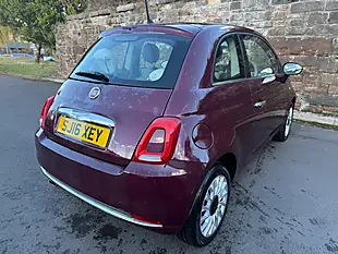 Used 2016 Fiat 500 Lounge Avantgarde Bordeaux - Interior and Exterior details 6