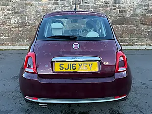 Used 2016 Fiat 500 Lounge Avantgarde Bordeaux - Interior and Exterior details 7