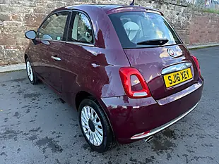 Used 2016 Fiat 500 Lounge Avantgarde Bordeaux - Interior and Exterior details 8