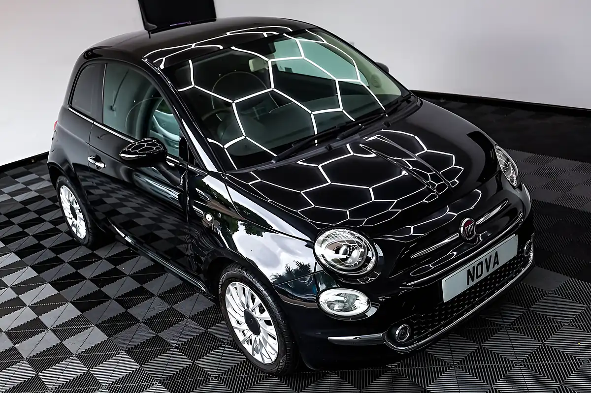Used 2016 Fiat 500 Lounge Black - Interior and Exterior details 3