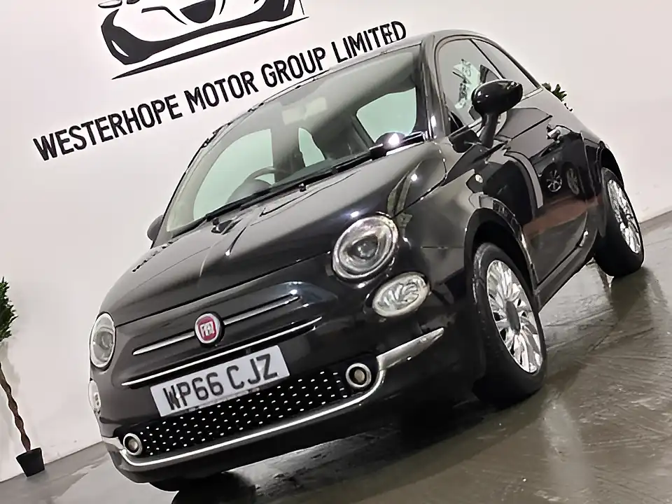 Used 2016 Fiat 500 Lounge Black - Interior and Exterior details 8