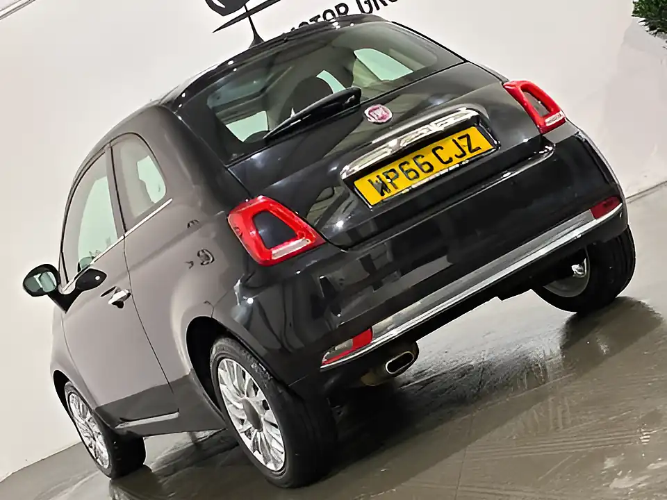 Used 2016 Fiat 500 Lounge Black - Interior and Exterior details 9