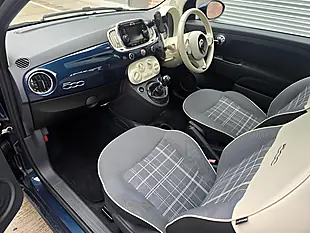 Used 2016 Fiat 500 Lounge Blue - Interior and Exterior details 11