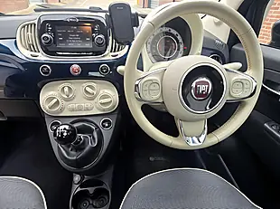 Used 2016 Fiat 500 Lounge Blue - Interior and Exterior details 16