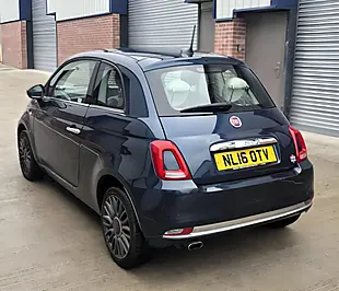 Used 2016 Fiat 500 Lounge Blue - Interior and Exterior details 6