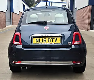 Used 2016 Fiat 500 Lounge Blue - Interior and Exterior details 8