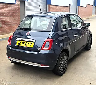 Used 2016 Fiat 500 Lounge Blue - Interior and Exterior details 9