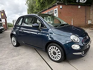 Used 2016 Fiat 500 Lounge Blue - Interior and Exterior details 2