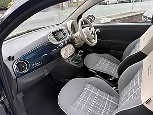 Used 2016 Fiat 500 Lounge Blue - Interior and Exterior details 4