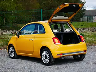 Used 2016 Fiat 500 Lounge Countrypolitan Yellow - Interior and Exterior details 10