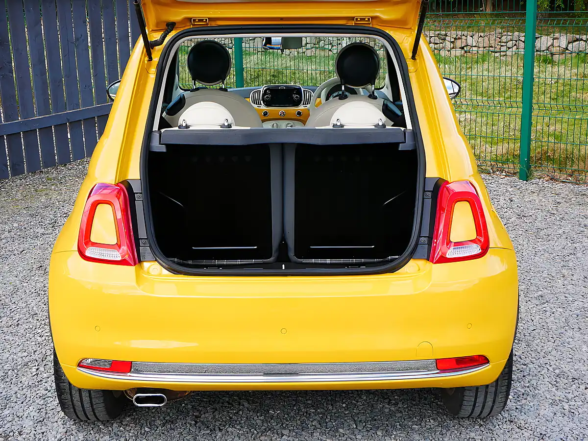 Used 2016 Fiat 500 Lounge Countrypolitan Yellow - Interior and Exterior details 12