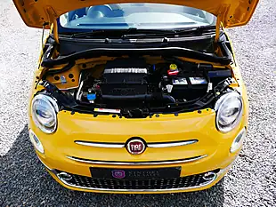 Used 2016 Fiat 500 Lounge Countrypolitan Yellow - Interior and Exterior details 15