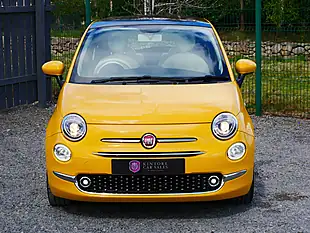 Used 2016 Fiat 500 Lounge Countrypolitan Yellow - Interior and Exterior details 3