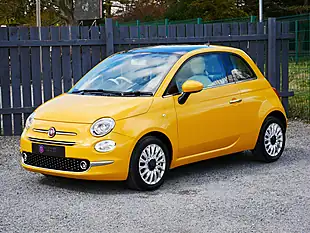 Used 2016 Fiat 500 Lounge Countrypolitan Yellow - Interior and Exterior details 4