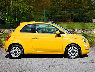 Used 2016 Fiat 500 Lounge Countrypolitan Yellow - Interior and Exterior details 5