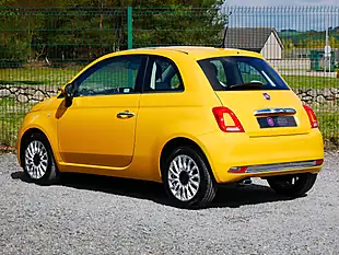 Used 2016 Fiat 500 Lounge Countrypolitan Yellow - Interior and Exterior details 7